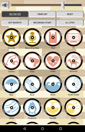 Run android online APK Baby Sleepy Sounds - White Noise / Parenting App from MyAndroid or emulate Baby Sleepy Sounds - White Noise / Parenting App using MyAndroid