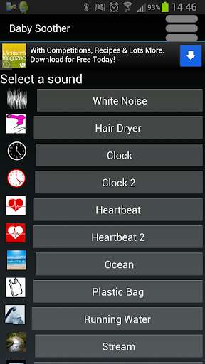 Run android online APK Baby Soother Sounds from MyAndroid or emulate Baby Soother Sounds using MyAndroid