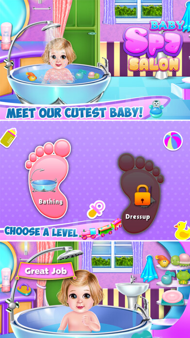 Emulate iPhone app Baby Spa Salon using MyAndroid Emulate iPhone app Baby Spa Salon using MyAndroid