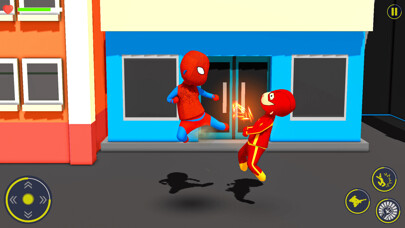 Emulate iPhone app Baby Super Hero Fight 2023 using MyAndroid