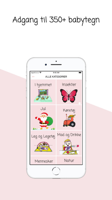 Emulate iPhone app Babytegn using MyAndroid Emulate iPhone app Babytegn using MyAndroid