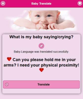 Emulate Android APK Baby Translate Emulate Android APK Baby Translate