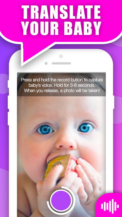 Emulate iPhone app Baby Translator & Cry Stopper using MyAndroid