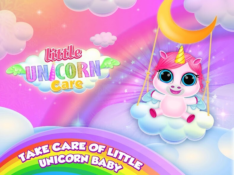 Run android online APK Baby Unicorn care Pet Pony from MyAndroid or emulate Baby Unicorn care Pet Pony using MyAndroid