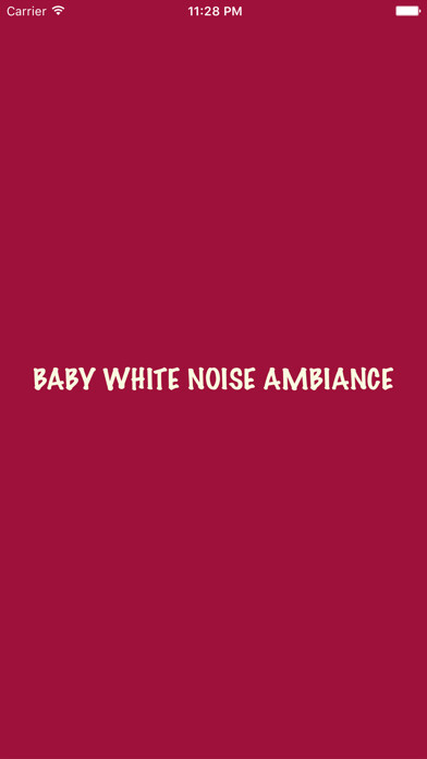 Emulate iPhone app Baby White Noise Ambiance using MyAndroid Emulate iPhone app Baby White Noise Ambiance using MyAndroid