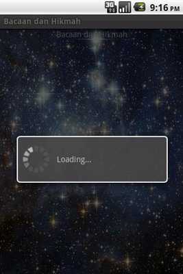Emulate Android APK Bacaan Islami
