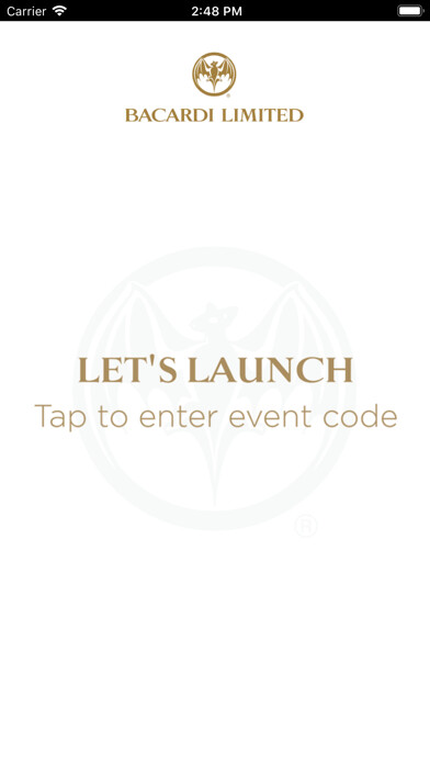 Emulate iPhone app Bacardi Conferencing & Events using MyAndroid