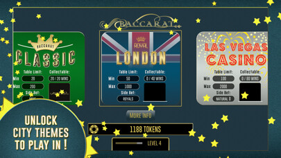 Emulate iPhone app Baccarat - Punto Banco using MyAndroid