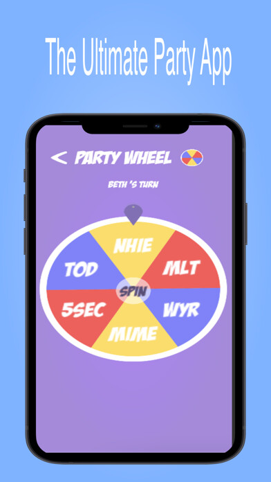 Emulate iPhone app Bachelorette Party-Group Game using MyAndroid