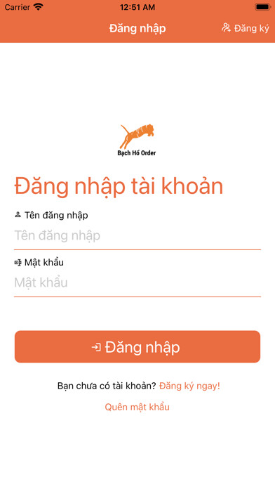 Emulate iPhone app Bach Ho Order using MyAndroid Emulate iPhone app Bach Ho Order using MyAndroid