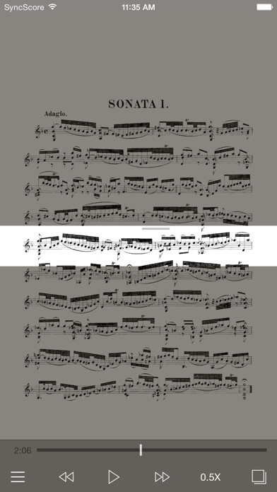 Emulate iPhone app Bach Violin Sonatas & Partitas using MyAndroid Emulate iPhone app Bach Violin Sonatas & Partitas using MyAndroid