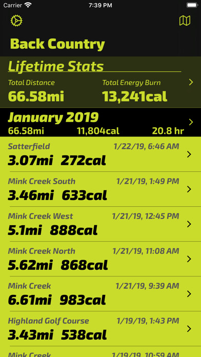 Emulate iPhone app Back Country Workout using MyAndroid Emulate iPhone app Back Country Workout using MyAndroid