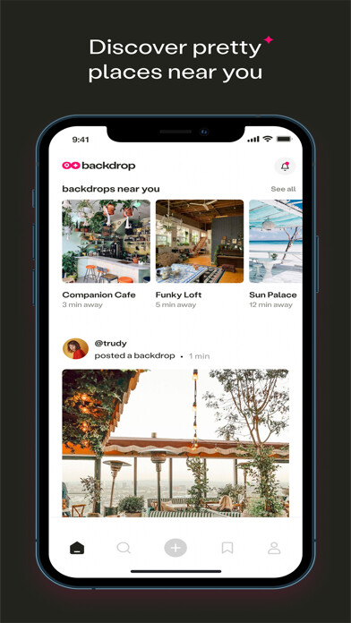 Emulate iPhone app Backdrop - Find Pretty Places using MyAndroid Emulate iPhone app Backdrop - Find Pretty Places using MyAndroid