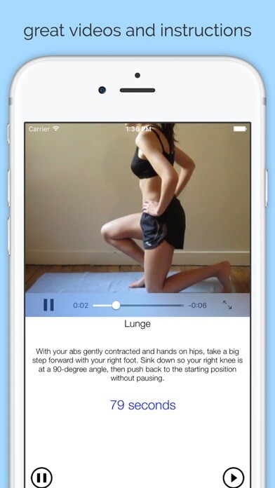 Emulate iPhone app Back Exercises HD for iPad using MyAndroid