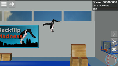 Emulate iPhone app Backflip Madness using MyAndroid
