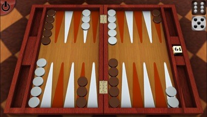 Emulate iPhone app Backgammon 3D ▽∙▲ using MyAndroid