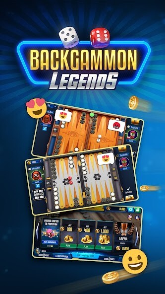 Run android online APK Backgammon Legends Online from MyAndroid or emulate Backgammon Legends Online using MyAndroid
