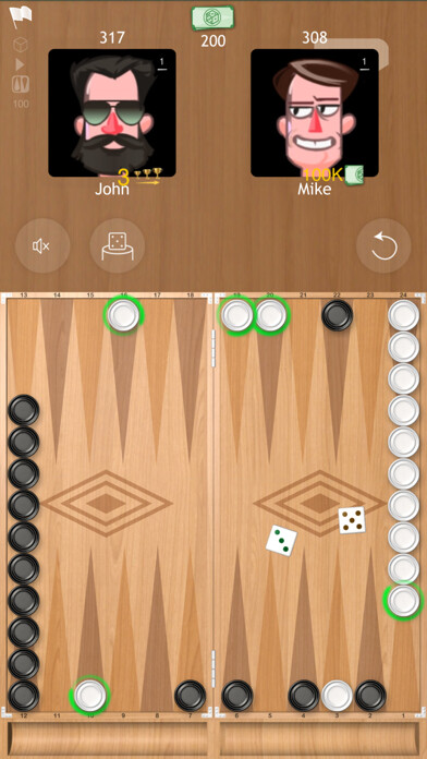 Emulate iPhone app Backgammon Narde Online using MyAndroid