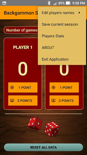 Emulate Android APK Backgammon Scores PRO