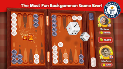 Emulate iPhone app Backgammon Stars: Board Game using MyAndroid
