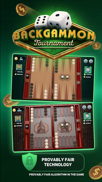 Emulate iPhone app Backgammon Tournament online using MyAndroid