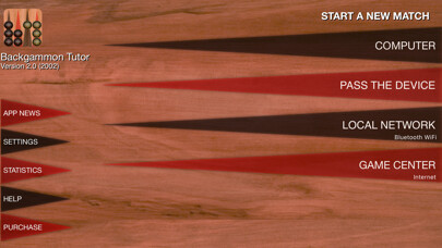 Emulate iPhone app Backgammon Tutor using MyAndroid