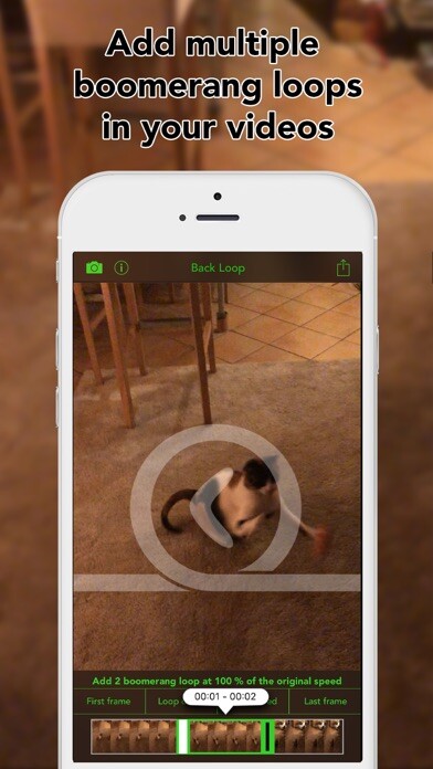 Emulate iPhone app Back Loop using MyAndroid