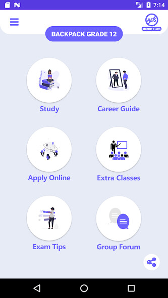 Run android online APK BackPack Tutor: Learning App from MyAndroid or emulate BackPack Tutor: Learning App using MyAndroid