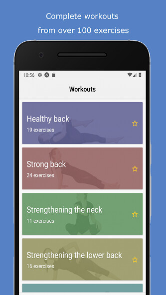 Run android online APK Back pain relief exercises at home from MyAndroid or emulate Back pain relief exercises at home using MyAndroid