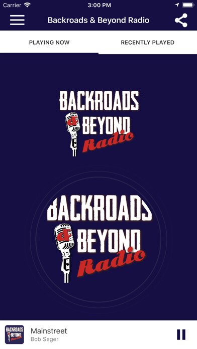 Emulate iPhone app Backroads & Beyond Radio using MyAndroid Emulate iPhone app Backroads & Beyond Radio using MyAndroid