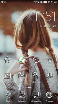 Emulate Android APK Back silhouette theme Emulate Android APK Back silhouette theme