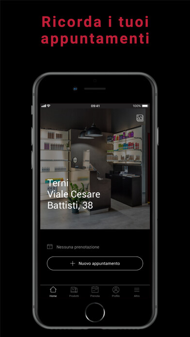 Emulate iPhone app Backstage Salon using MyAndroid