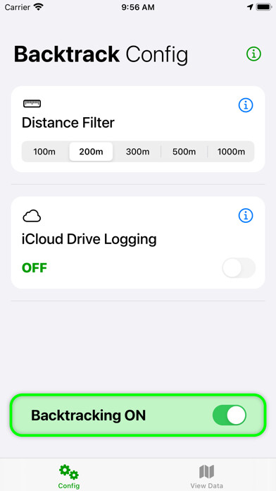 Emulate iPhone app Backtrack Location Logging using MyAndroid
