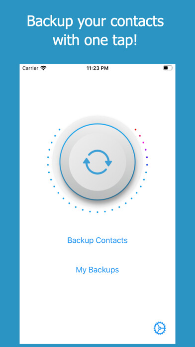 Emulate iPhone app Backup Contacts + Restore using MyAndroid Emulate iPhone app Backup Contacts + Restore using MyAndroid