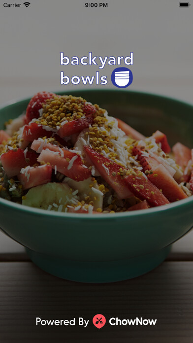Emulate iPhone app Backyard Bowls To Go using MyAndroid
