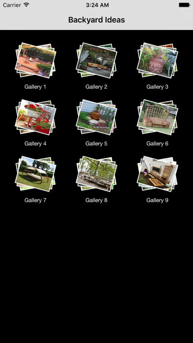 Emulate iPhone app Backyard Ideas using MyAndroid Emulate iPhone app Backyard Ideas using MyAndroid