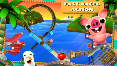 Emulate iPhone app Bacon Escape using MyAndroid