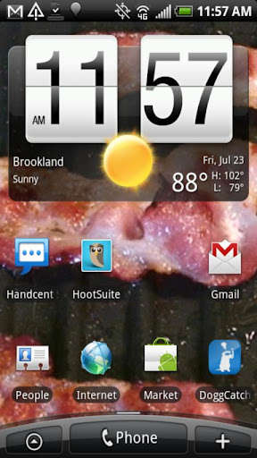 Emulate Android APK Bacon Live Wallpaper