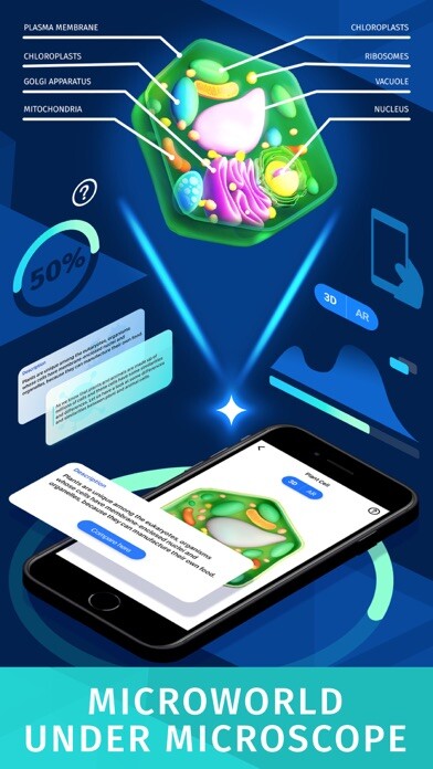 Emulate iPhone app Bacteria AR: Zoom Cell Anatomy using MyAndroid Emulate iPhone app Bacteria AR: Zoom Cell Anatomy using MyAndroid