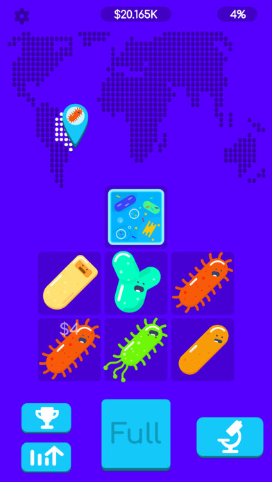 Emulate iPhone app BACTERIA MERGER using MyAndroid Emulate iPhone app BACTERIA MERGER using MyAndroid