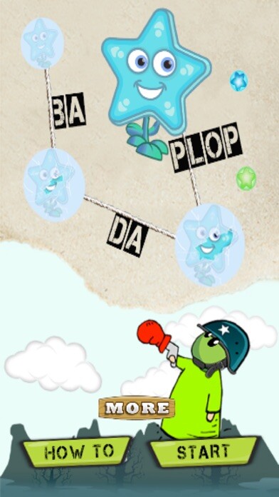 Emulate iPhone app Ba Da Plop The Starfish Attack using MyAndroid Emulate iPhone app Ba Da Plop The Starfish Attack using MyAndroid