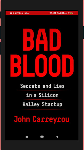 Run android online APK Bad Blood: Secrets and Lies in a Silicon Valley from MyAndroid or emulate Bad Blood: Secrets and Lies in a Silicon Valley using MyAndroid