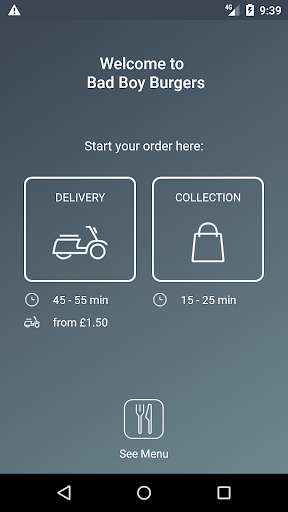 Emulate Android APK Bad Boy Burgers