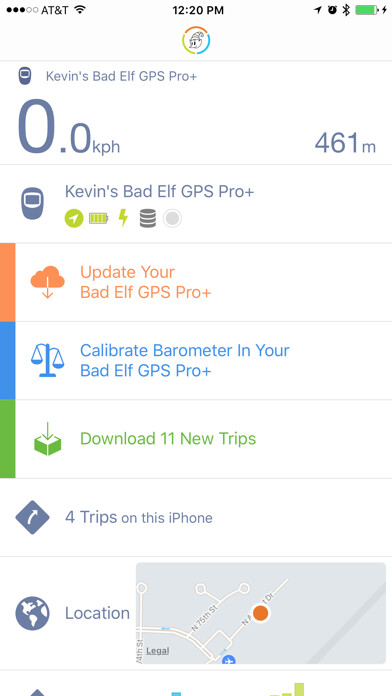 Emulate iPhone app Bad Elf GPS using MyAndroid Emulate iPhone app Bad Elf GPS using MyAndroid