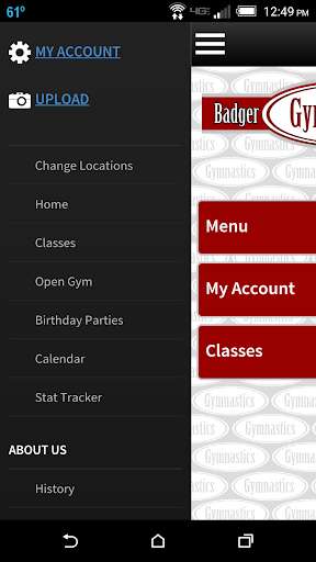 Emulate Android APK Badger Gymnastics
