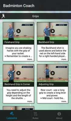 Emulate Android APK Badminton Coach - FREE Lessons