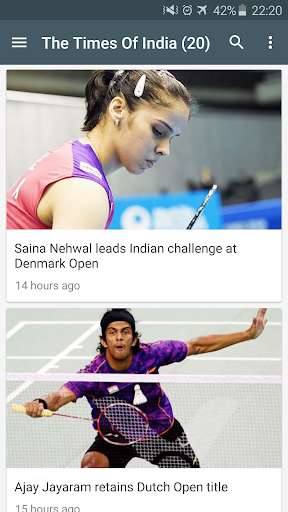 Run android online APK Badminton news from MyAndroid or emulate Badminton news using MyAndroid