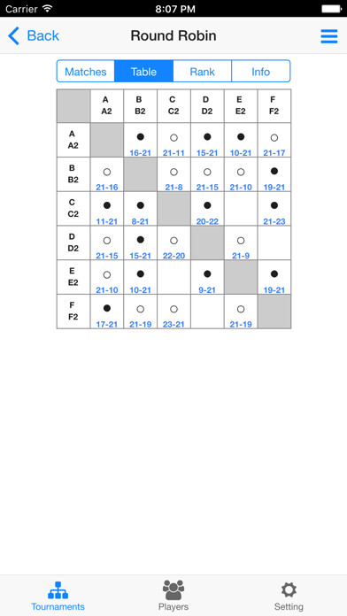 Emulate iPhone app Badminton Tournament Maker using MyAndroid Emulate iPhone app Badminton Tournament Maker using MyAndroid