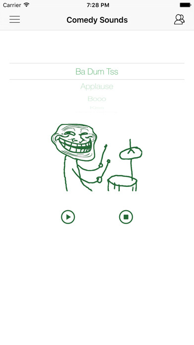 Emulate iPhone app Ba Dum Tss funny sound assistant using MyAndroid Emulate iPhone app Ba Dum Tss funny sound assistant using MyAndroid