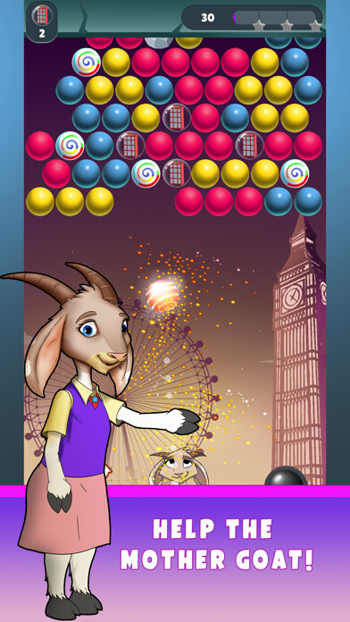 Emulate iPhone app Bad Wolf! Bubble Shooter using MyAndroid Emulate iPhone app Bad Wolf! Bubble Shooter using MyAndroid